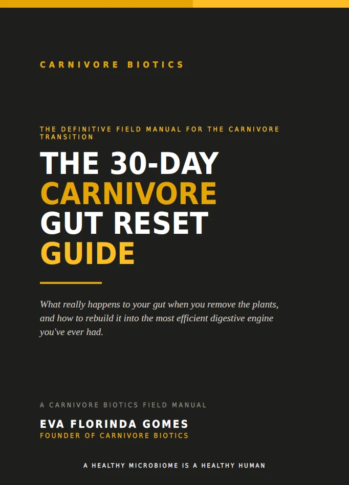 30-Day Carnivore Gut Reset Guide e-book cover